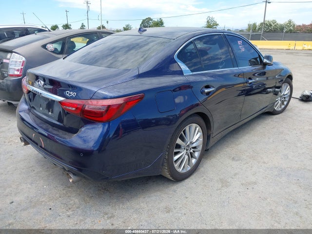 Aukcja sprzedaży 2021 Infiniti Q50 Luxe, vin: JN1EV7BP0MM707174, numer aukcji: 45660437