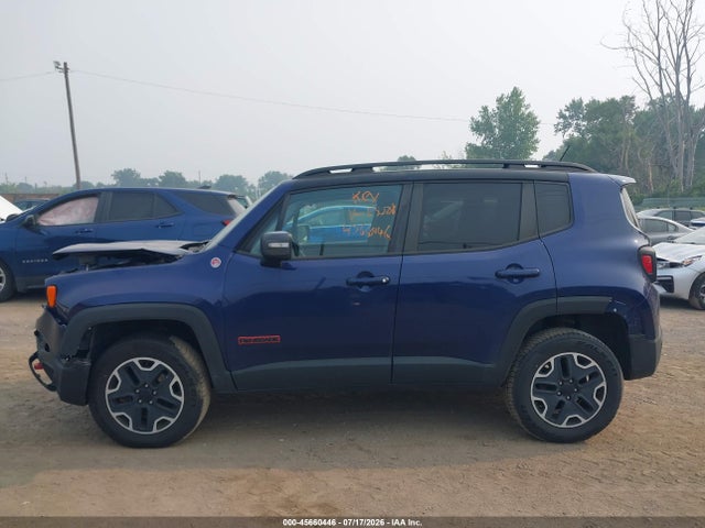 Продажа на аукционе авто 2017 Jeep Renegade Trailhawk, vin: ZACCJBCB4HPE50758, номер лота: 45660446