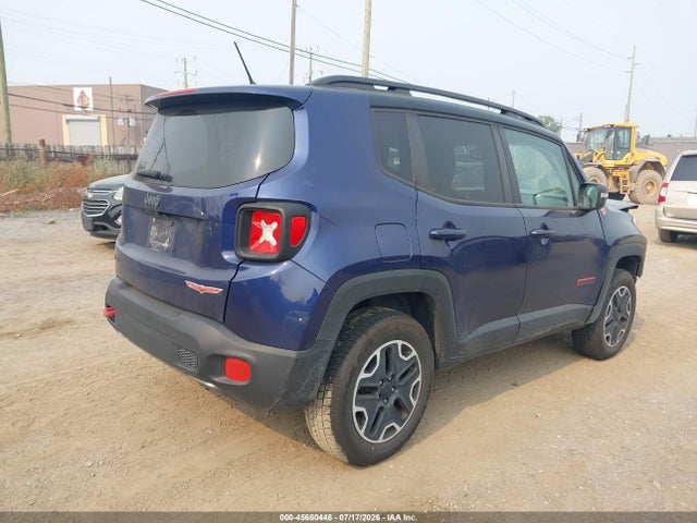 Продажа на аукционе авто 2017 Jeep Renegade Trailhawk, vin: ZACCJBCB4HPE50758, номер лота: 45660446