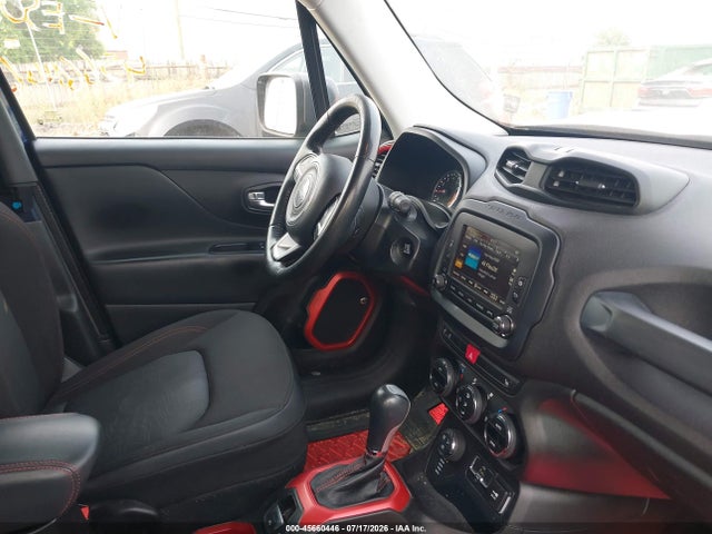 Продажа на аукционе авто 2017 Jeep Renegade Trailhawk, vin: ZACCJBCB4HPE50758, номер лота: 45660446
