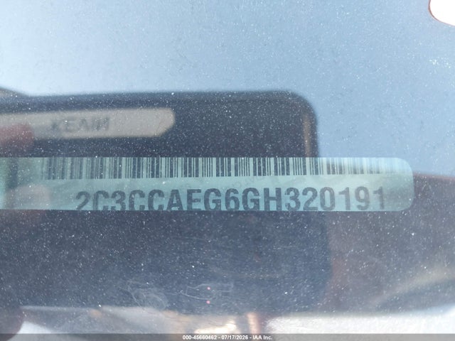 45660462 :رقم المزاد ، 2C3CCAEG6GH320191 vin ، 2016 Chrysler 300c مزاد بيع