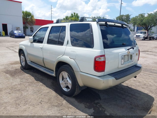 2002 Infiniti Qx4 Luxury მანქანა იყიდება აუქციონზე, vin: JNRDR09X42W211371, აუქციონის ნომერი: 45660477