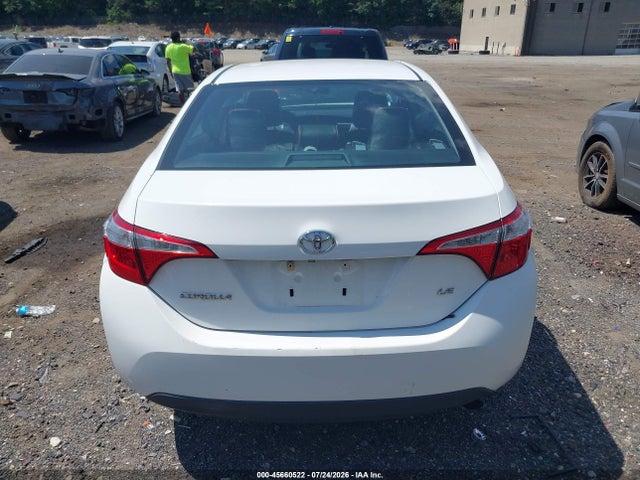 2T1BURHE6GC738130 Toyota COROLLA LE