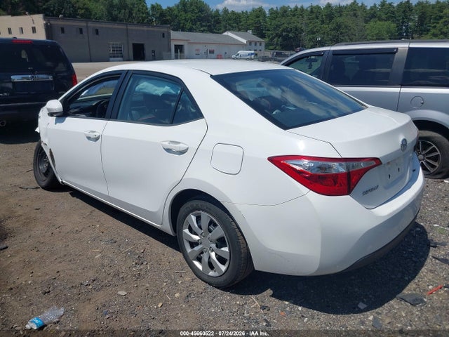 2T1BURHE6GC738130 Toyota COROLLA LE