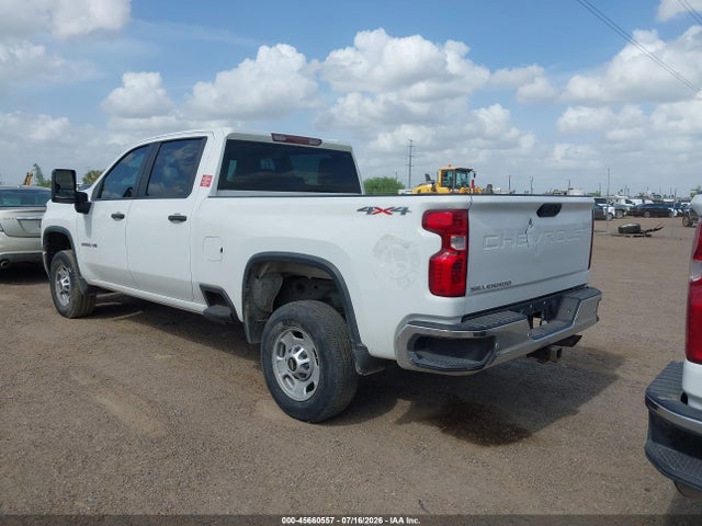 45660557 :رقم المزاد ، 1GC4YLE77NF194063 vin ، 2022 Chevrolet Silverado 2500hd 4wd  Standard Bed Wt مزاد بيع