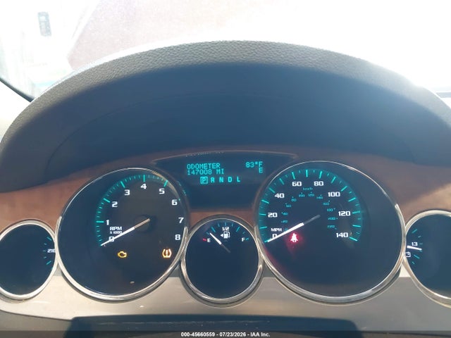 45660559 :رقم المزاد ، 5GAKVBED4BJ266430 vin ، 2011 Buick Enclave 1xl مزاد بيع