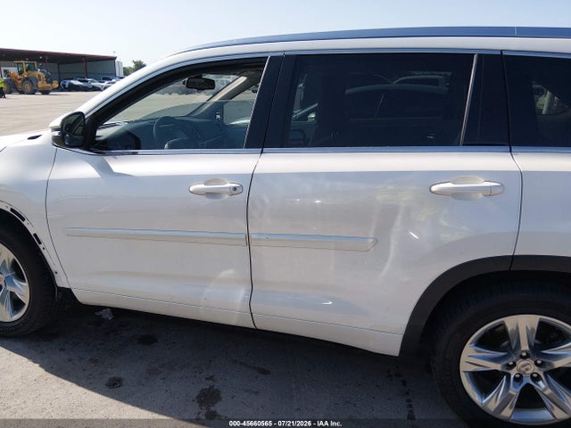 5TDYKRFH6FS109678 Toyota Highlander Limited Platinum V6
