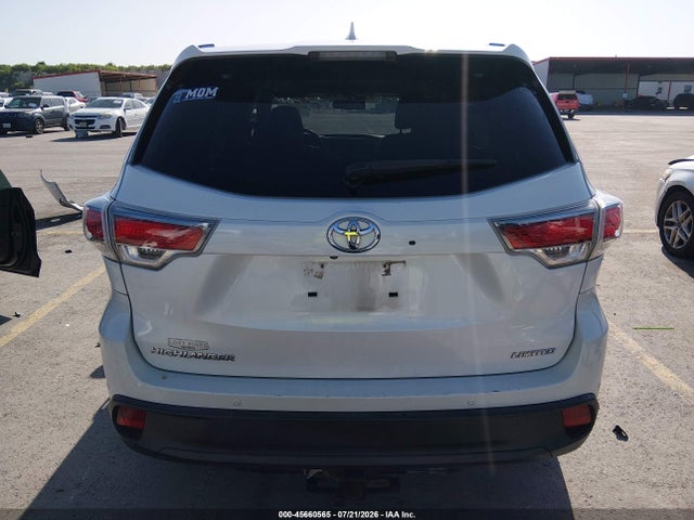 5TDYKRFH6FS109678 Toyota Highlander Limited Platinum V6
