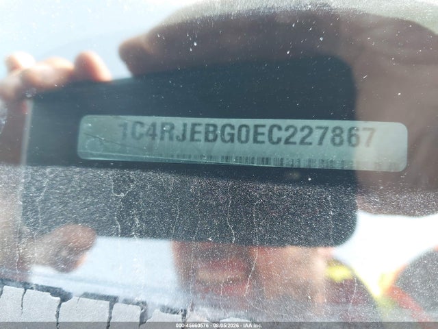 45660576 :رقم المزاد ، 1C4RJEBG0EC227867 vin ، 2014 Jeep Grand Cherokee Limited مزاد بيع