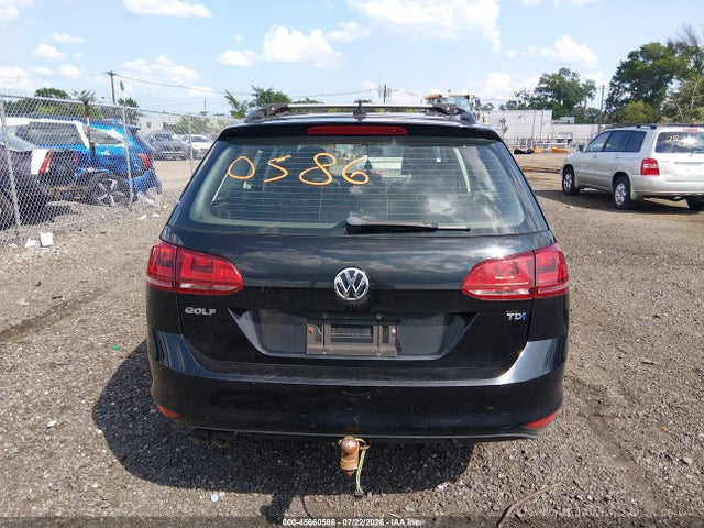 2015 Volkswagen Golf Sportwagen Tdi S 4-door მანქანა იყიდება აუქციონზე, vin: 3VWCA7AU2FM506520, აუქციონის ნომერი: 45660586