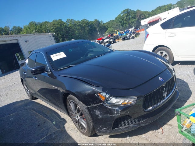 Продажа на аукционе авто 2014 Maserati Ghibli, vin: ZAM57XSAXE1085538, номер лота: 45660604
