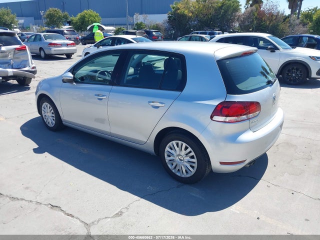 2013 Volkswagen Golf 2.5l 4-door მანქანა იყიდება აუქციონზე, vin: WVWDB7AJ2DW130506, აუქციონის ნომერი: 45660662