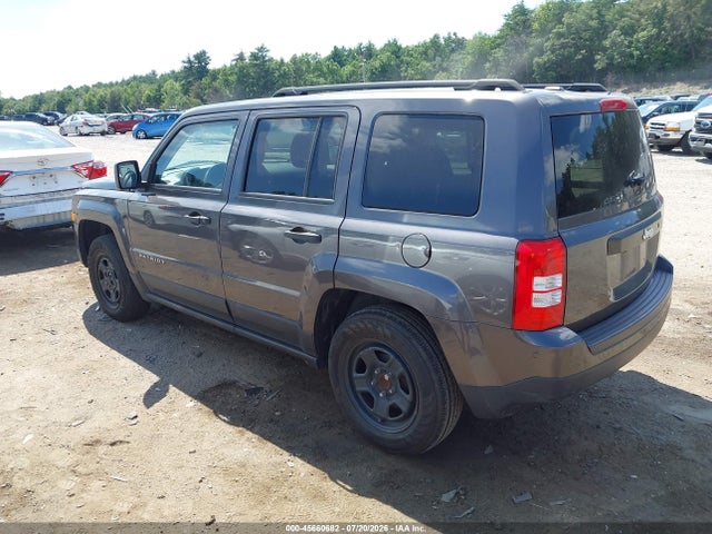 2016 Jeep Patriot Sport მანქანა იყიდება აუქციონზე, vin: 1C4NJPBB5GD659415, აუქციონის ნომერი: 45660682