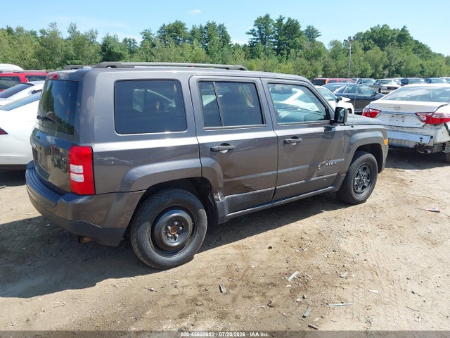 2016 Jeep Patriot Sport მანქანა იყიდება აუქციონზე, vin: 1C4NJPBB5GD659415, აუქციონის ნომერი: 45660682