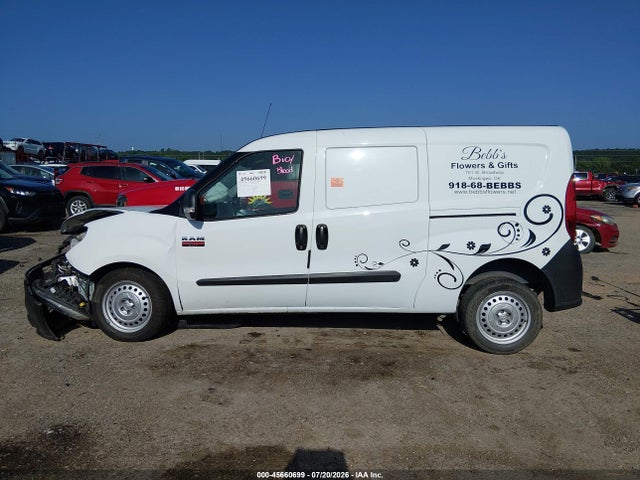 45660699 :رقم المزاد ، ZFBHRFAB5M6V33138 vin ، 2021 Ram Promaster City Tradesman مزاد بيع