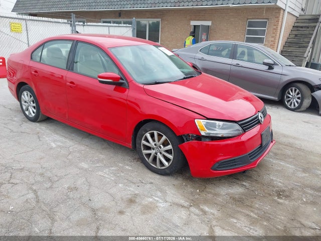 2012 Volkswagen Jetta 2.5l Se მანქანა იყიდება აუქციონზე, vin: 3VWDX7AJ2CM307956, აუქციონის ნომერი: 45660761