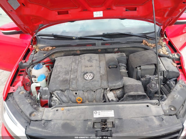 2012 Volkswagen Jetta 2.5l Se მანქანა იყიდება აუქციონზე, vin: 3VWDX7AJ2CM307956, აუქციონის ნომერი: 45660761