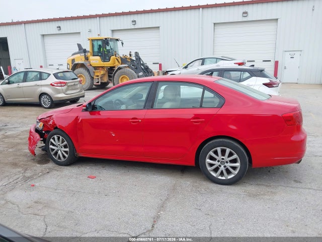 2012 Volkswagen Jetta 2.5l Se მანქანა იყიდება აუქციონზე, vin: 3VWDX7AJ2CM307956, აუქციონის ნომერი: 45660761