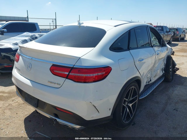 45660824 :رقم المزاد ، 4JGED6EB2GA047179 vin ، 2016 Mercedes-benz Gle 450 Amg Coupe 4matic مزاد بيع
