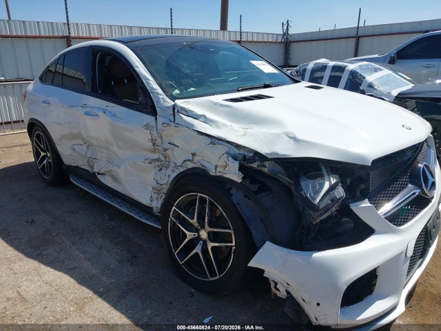45660824 :رقم المزاد ، 4JGED6EB2GA047179 vin ، 2016 Mercedes-benz Gle 450 Amg Coupe 4matic مزاد بيع