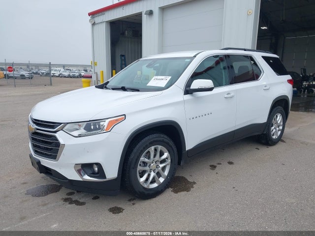 45660875 :رقم المزاد ، 1GNEVGKW1MJ120852 vin ، 2021 Chevrolet Traverse Awd Lt Cloth مزاد بيع