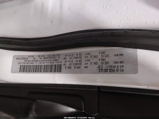 2020 Jeep Grand Cherokee Overland 4x4 მანქანა იყიდება აუქციონზე, vin: 1C4RJFCG2LC316048, აუქციონის ნომერი: 45660916