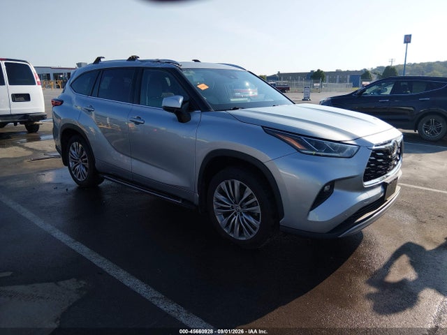 2021 Toyota Highlander Platinum მანქანა იყიდება აუქციონზე, vin: 5TDFZRBH5MS078753, აუქციონის ნომერი: 45660928