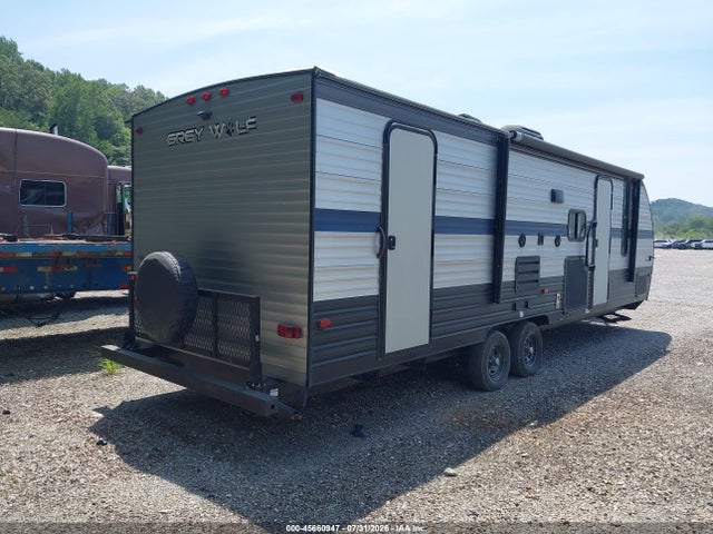 45660947 :رقم المزاد ، 4X4TCKB26L9131376 vin ، 2020 Forest River Cherokee Grey Wolf 26dbh Travel Trailer مزاد بيع