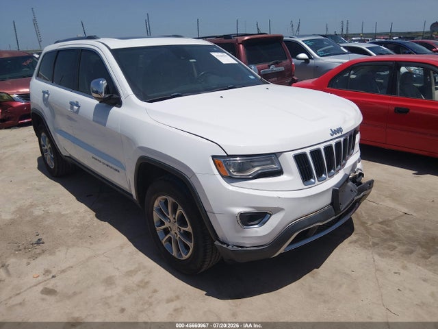 45660967 :رقم المزاد ، 1C4RJFBM7FC866678 vin ، 2015 Jeep Grand Cherokee Limited مزاد بيع