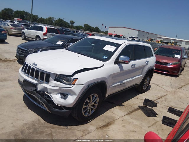 2015 Jeep Grand Cherokee Limited მანქანა იყიდება აუქციონზე, vin: 1C4RJFBM7FC866678, აუქციონის ნომერი: 45660967