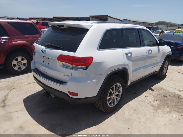 2015 Jeep Grand Cherokee Limited მანქანა იყიდება აუქციონზე, vin: 1C4RJFBM7FC866678, აუქციონის ნომერი: 45660967