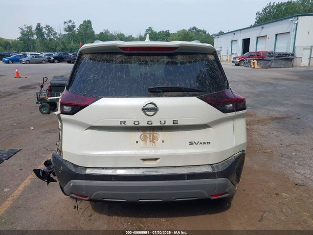 2021 Nissan Rogue Sv Intelligent Awd მანქანა იყიდება აუქციონზე, vin: 5N1AT3BB7MC707544, აუქციონის ნომერი: 45660991