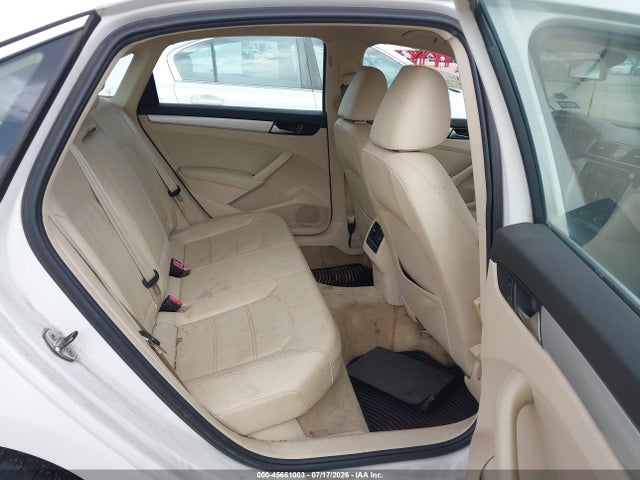45661003 :رقم المزاد ، 1VWBH7A38DC007301 vin ، 2013 Volkswagen Passat 2.5l Se مزاد بيع