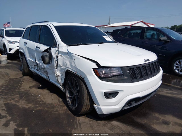 Продажа на аукционе авто 2015 Jeep Grand Cherokee Overland, vin: 1C4RJECG0FC654224, номер лота: 45661016