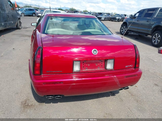 2002 Cadillac Eldorado Touring Etc მანქანა იყიდება აუქციონზე, vin: 1G6ET12912B102397, აუქციონის ნომერი: 45661127