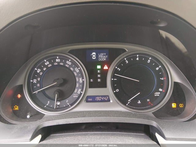2009 Lexus Is 250 მანქანა იყიდება აუქციონზე, vin: JTHCK262595029679, აუქციონის ნომერი: 45661172