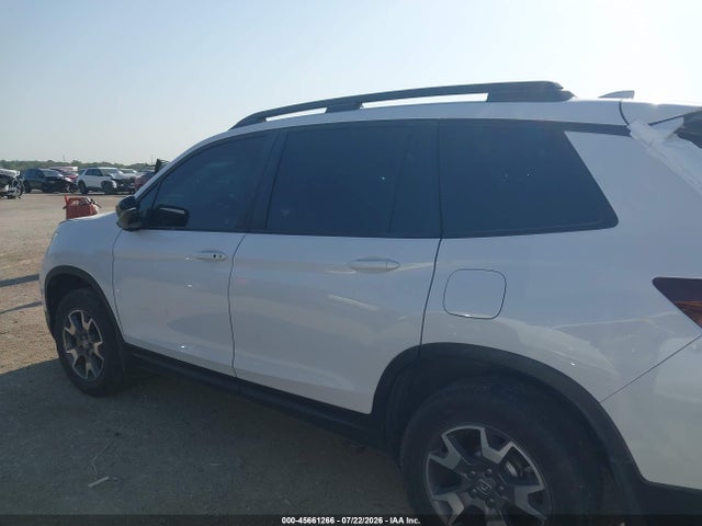 2022 Honda Passport Awd Trailsport მანქანა იყიდება აუქციონზე, vin: 5FNYF8H69NB022144, აუქციონის ნომერი: 45661266