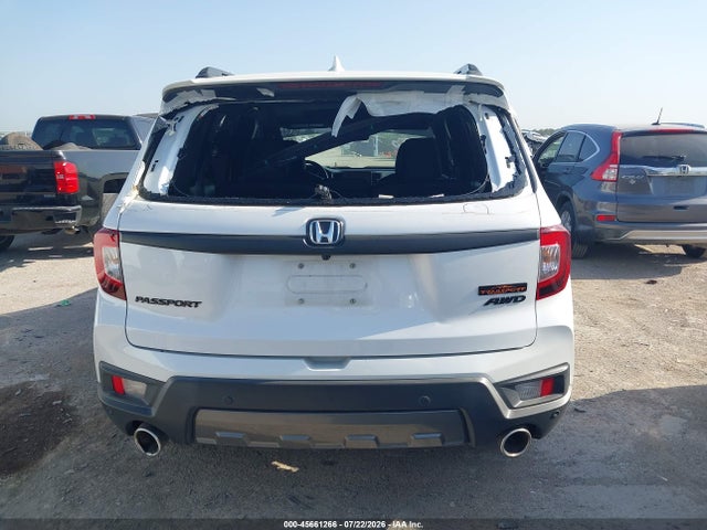 2022 Honda Passport Awd Trailsport მანქანა იყიდება აუქციონზე, vin: 5FNYF8H69NB022144, აუქციონის ნომერი: 45661266