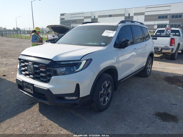 2022 Honda Passport Awd Trailsport მანქანა იყიდება აუქციონზე, vin: 5FNYF8H69NB022144, აუქციონის ნომერი: 45661266