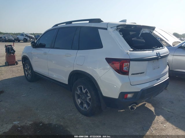 2022 Honda Passport Awd Trailsport მანქანა იყიდება აუქციონზე, vin: 5FNYF8H69NB022144, აუქციონის ნომერი: 45661266