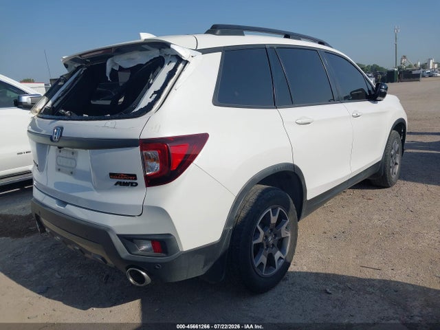 2022 Honda Passport Awd Trailsport მანქანა იყიდება აუქციონზე, vin: 5FNYF8H69NB022144, აუქციონის ნომერი: 45661266