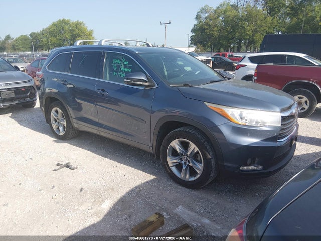 Продаж на аукціоні авто 2016 Toyota Highlander Limited V6, vin: 5TDDKRFH8GS355020, номер лоту: 45661270