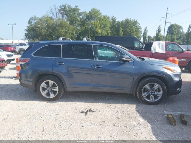 Продаж на аукціоні авто 2016 Toyota Highlander Limited V6, vin: 5TDDKRFH8GS355020, номер лоту: 45661270