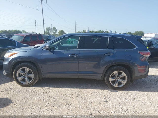 Продаж на аукціоні авто 2016 Toyota Highlander Limited V6, vin: 5TDDKRFH8GS355020, номер лоту: 45661270