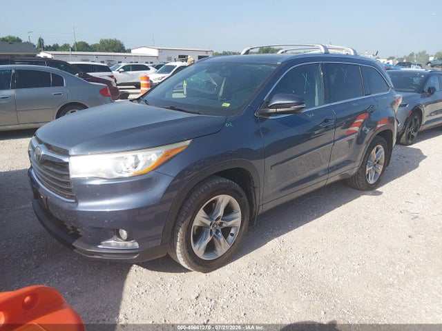 Продаж на аукціоні авто 2016 Toyota Highlander Limited V6, vin: 5TDDKRFH8GS355020, номер лоту: 45661270