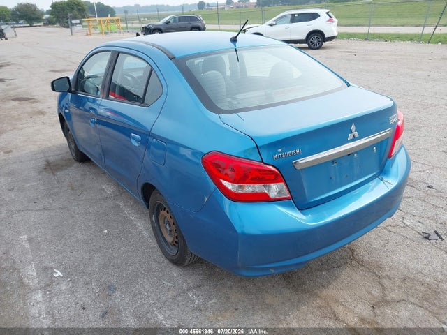 Продажа на аукционе авто 2018 Mitsubishi Mirage G4 Es, vin: ML32F3FJ5JHF06666, номер лота: 45661346