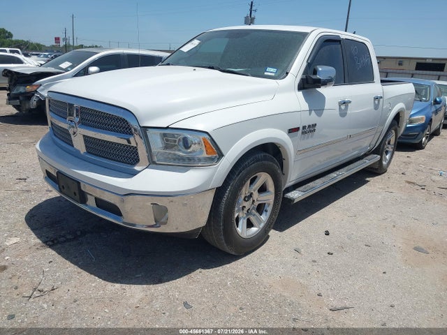 2015 Ram 1500 Laramie Limited მანქანა იყიდება აუქციონზე, vin: 1C6RR7PMXFS557002, აუქციონის ნომერი: 45661367