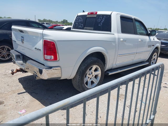2015 Ram 1500 Laramie Limited მანქანა იყიდება აუქციონზე, vin: 1C6RR7PMXFS557002, აუქციონის ნომერი: 45661367