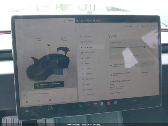 2026 Tesla Model 3 Premium Rear-wheel Drive/rear-wheel Drive მანქანა იყიდება აუქციონზე, vin: 5YJ3E1EA6TF175378, აუქციონის ნომერი: 45661492