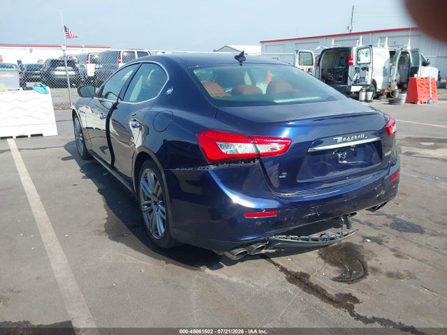 Продажа на аукционе авто 2017 Maserati Ghibli S, vin: ZAM57RSA1H1252529, номер лота: 45661502